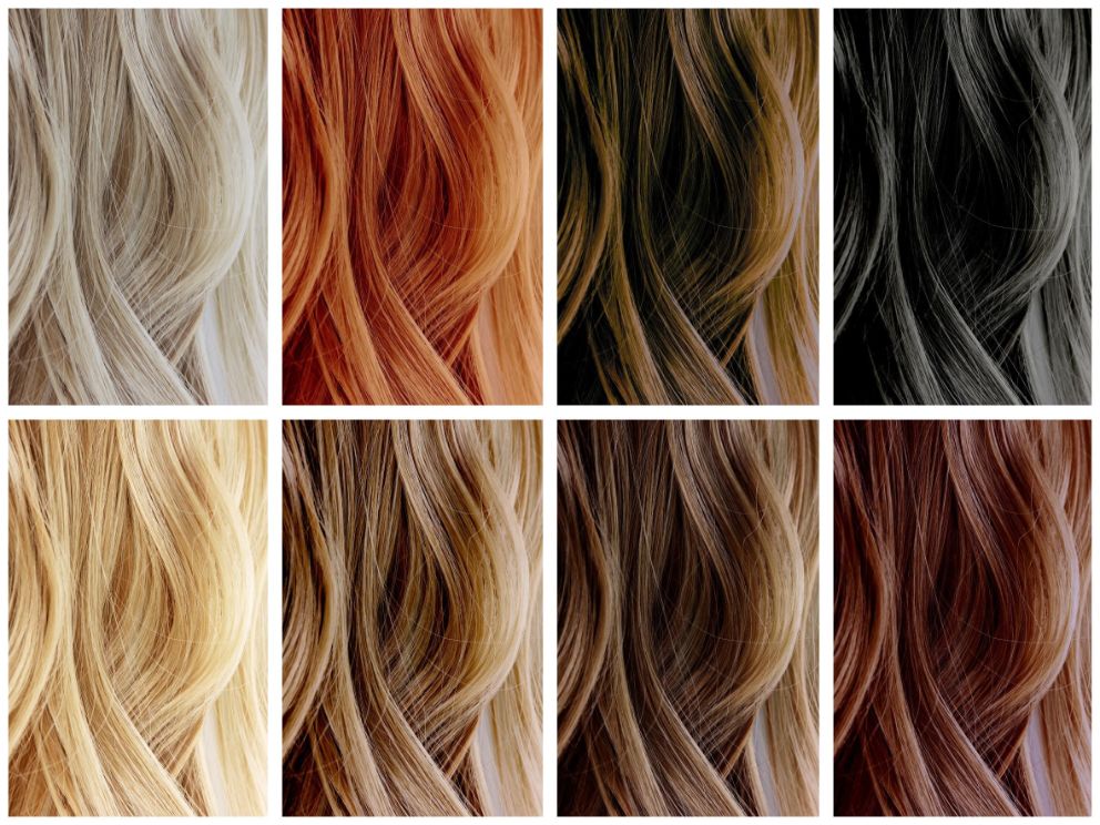 colorazione capelli ciocche colorate