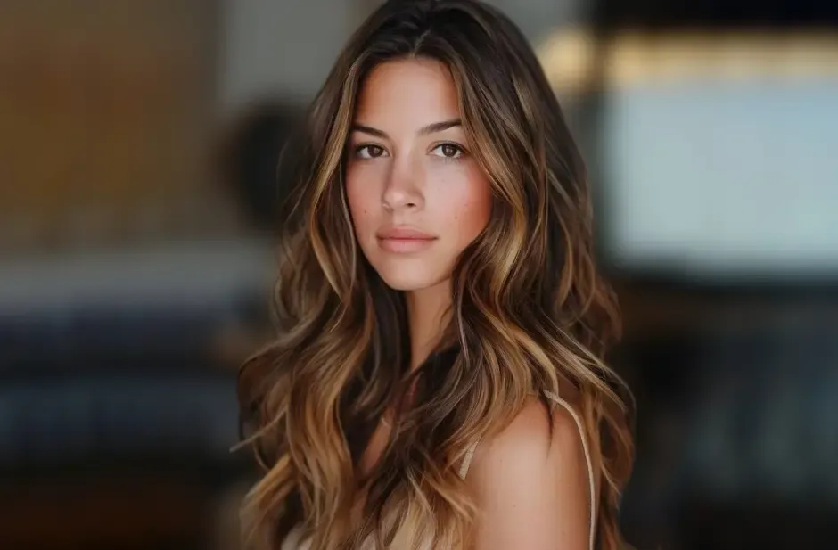Balayage su capelli castani: 10 idee