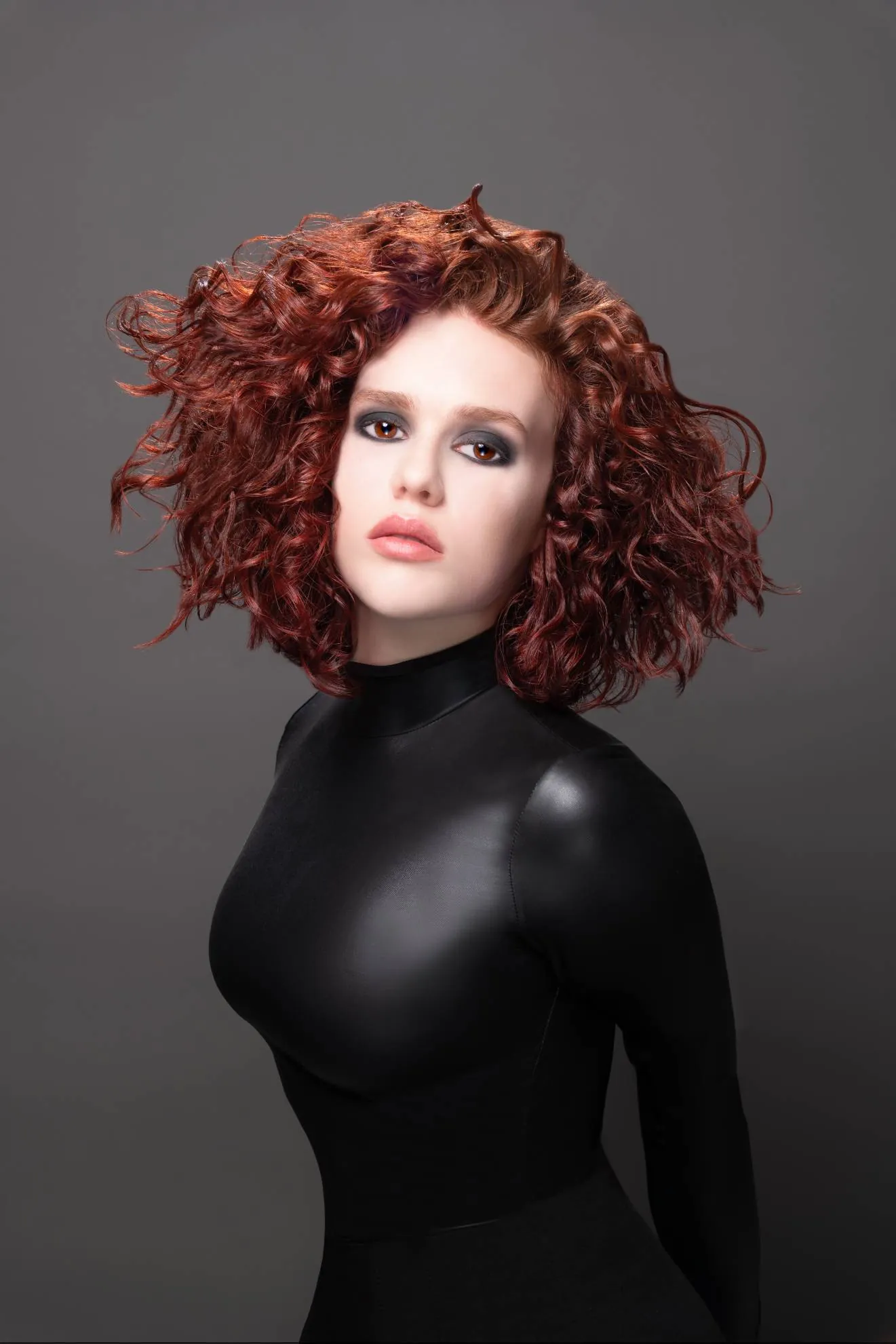 bob scalato per capelli ricci di Polverini Hair Academia