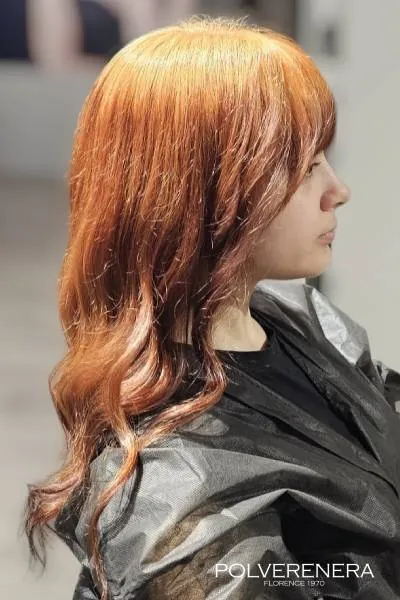 reverse balayage di lato